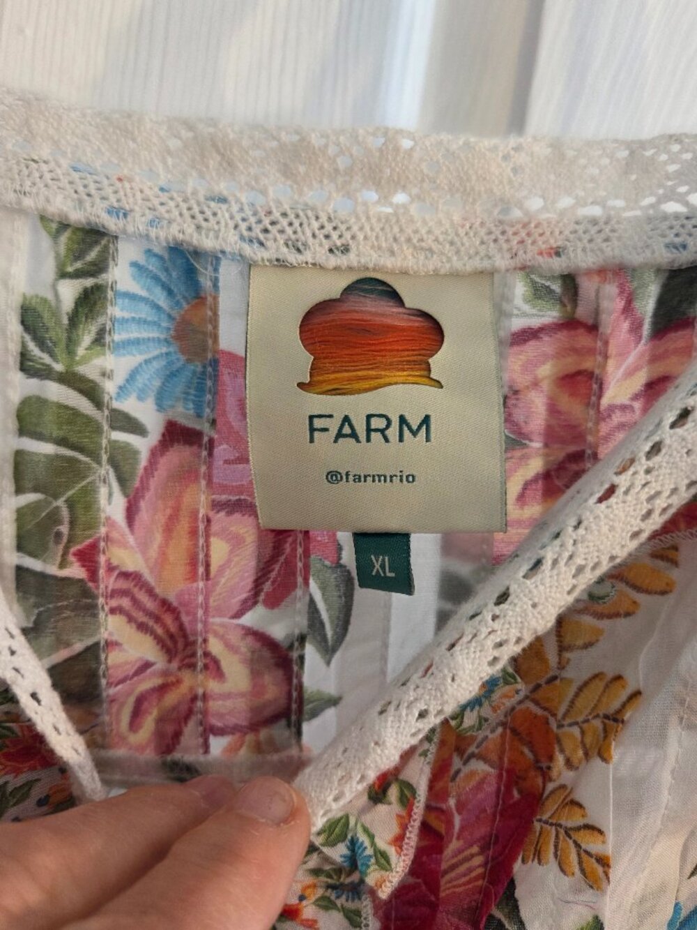 FARM RIO BLOOM GARDEN 2 PIECE -MAXI SKIRT W/TOP - Picture 13 of 16